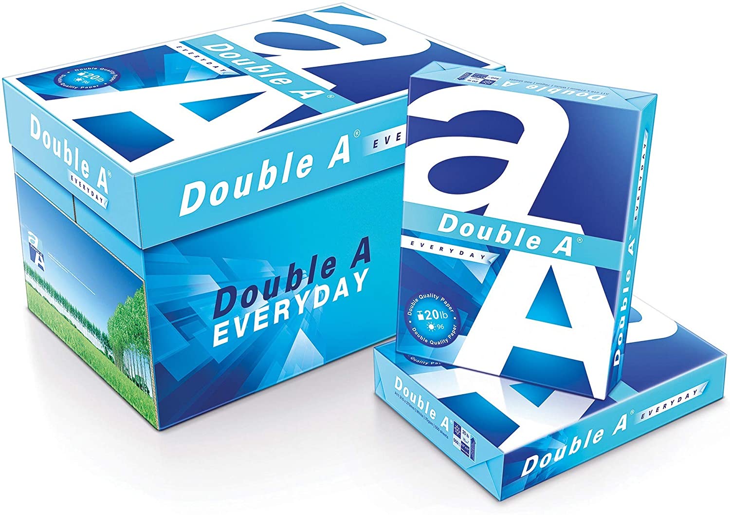 Double A Everyday Copy and Multi Use Paper Letter Size 8 1 2