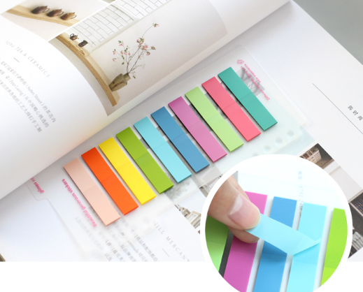 200 per Pack Post-it Label Stickers Bookmarks Stationery Supplies